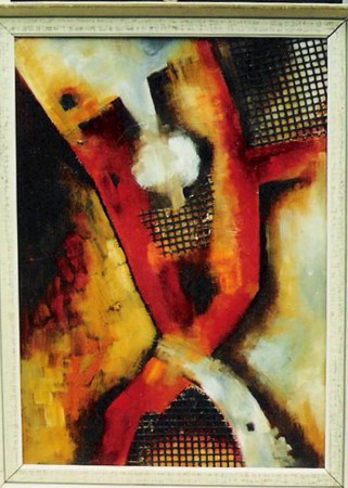 Križovatka 38x50 cm